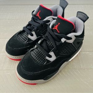 Jordan 4 Retro Bred TD size 9C